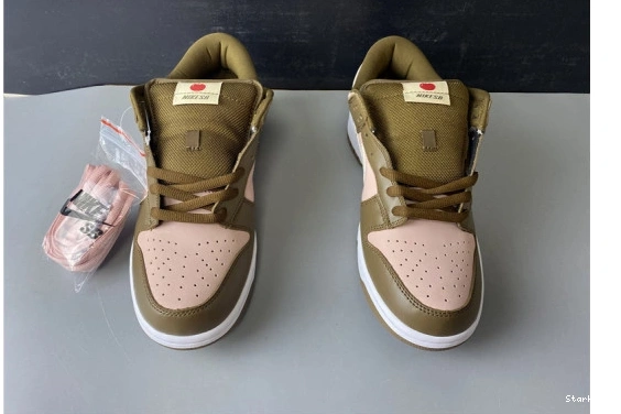 Nike Low Stussy 304292-671 Cherry SB Dunk 0824